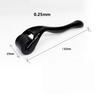 Derma Roller for Facial and Body Hair Growth - 540 Micro Needles for Enhanced Skin and Beard Care (0.2mm, 0.25mm, 0.3mm)