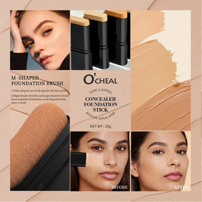 O’Cheal Multi-Use Complexion Stick – Matte Finish & Waterproof Wear – PureBloom™