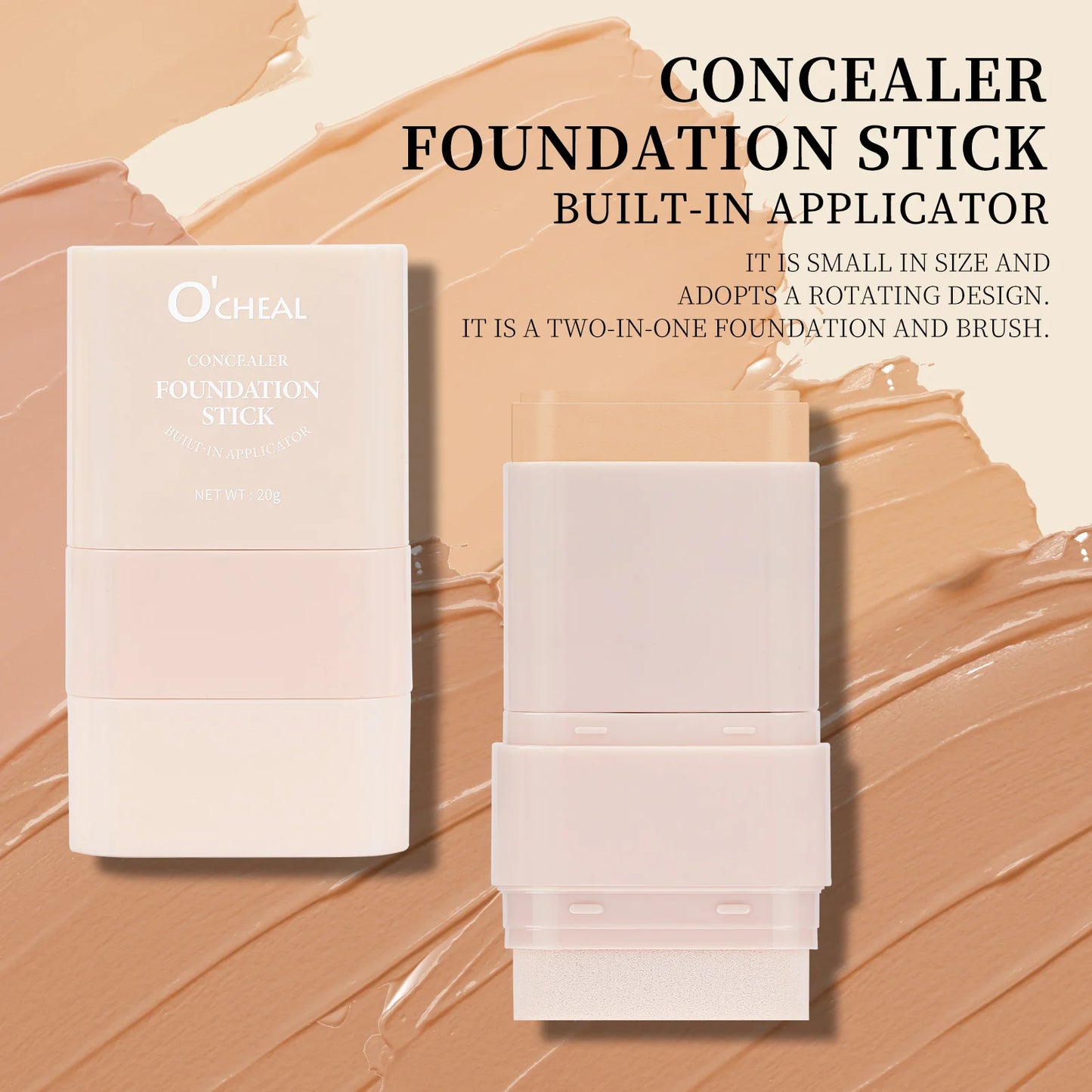 O’Cheal Multi-Use Complexion Stick – Matte Finish & Waterproof Wear – PureBloom™