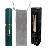 Portable Hair Straightener/Curler – Diamond Finish & 2-in-1 Performance – PureBloom™
