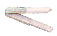 Portable Hair Straightener/Curler – Diamond Finish & 2-in-1 Performance – PureBloom™