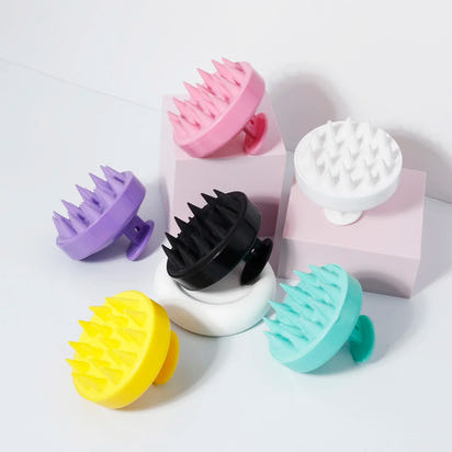 Scalp Massage Brush – Stimulates Growth & Soothes – PureBloom™