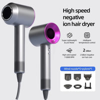 High-Speed Bladeless Hair Dryer – Ionic, Silent & Portable – PureBloom™