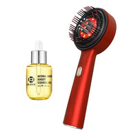 Peigne de Massage Infrarouge 630 nm – Stimule la Croissance & Apaise le Cuir Chevelu – PureBloom™