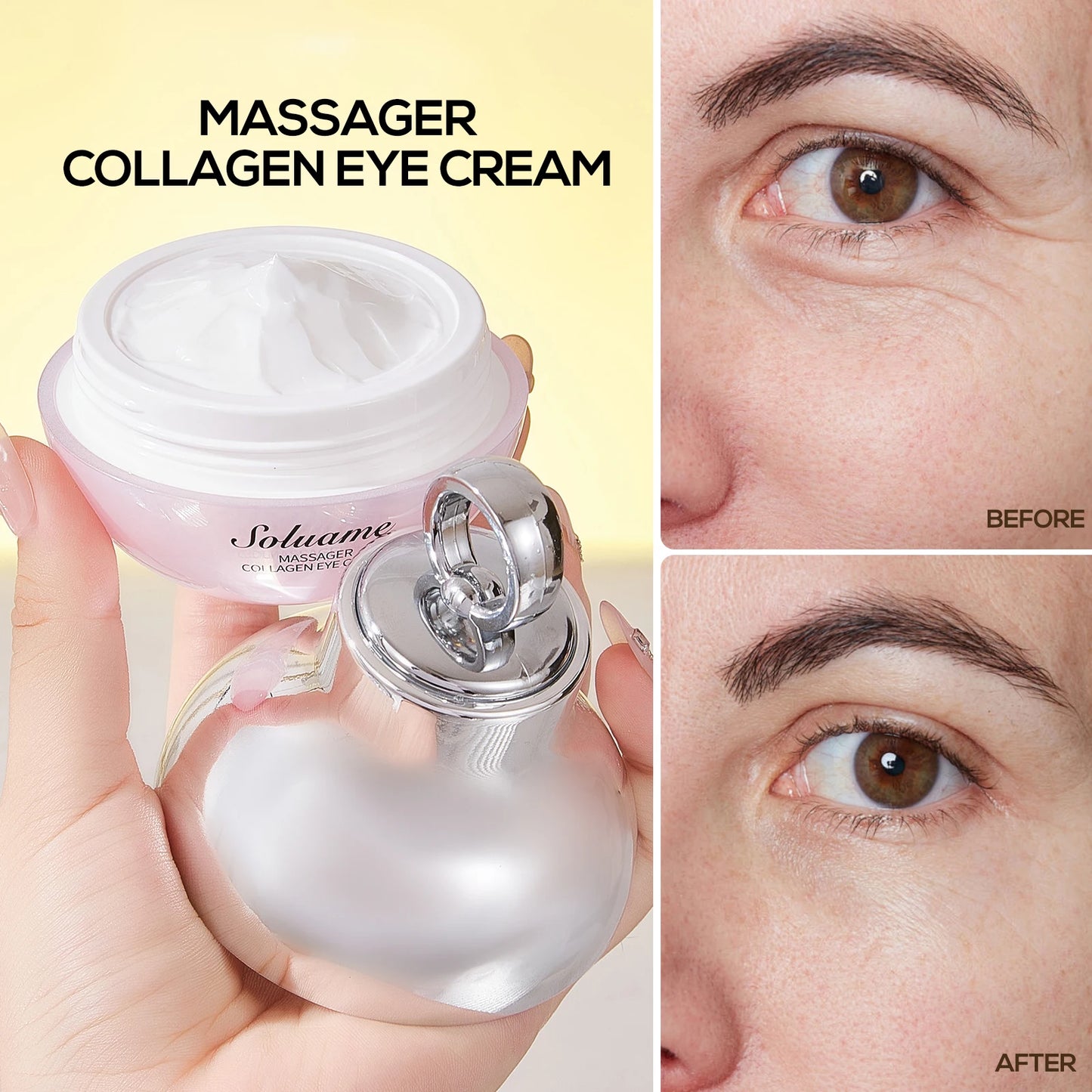 Collagen Eye Contour Cream – Hydrating & Smoothing – PureBloom™