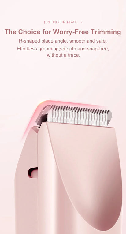 2-in-1 Electric Epilator – Painless Shaver for Body, Face & Bikini – PureBloom™