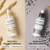 Black Rice Exfoliating Ampoule – Radiance Care & Deep Cleansing Dr. Mélaxine – PureBloom™