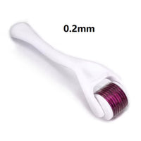 Derma Roller for Facial and Body Hair Growth - 540 Micro Needles for Enhanced Skin and Beard Care (0.2mm, 0.25mm, 0.3mm)